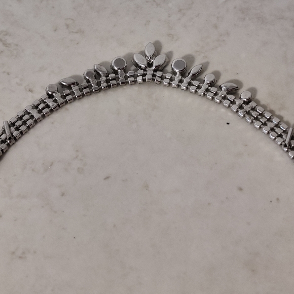 Vintage Sparkly Crystal Necklace Sherman Vibe - Picture 9 of 16